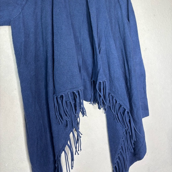 Navy fringe Chico cardigan - Picture 2 of 3